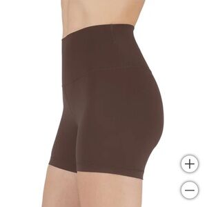 Reflex Active Body Sculpting Shorts Brown Size Medium